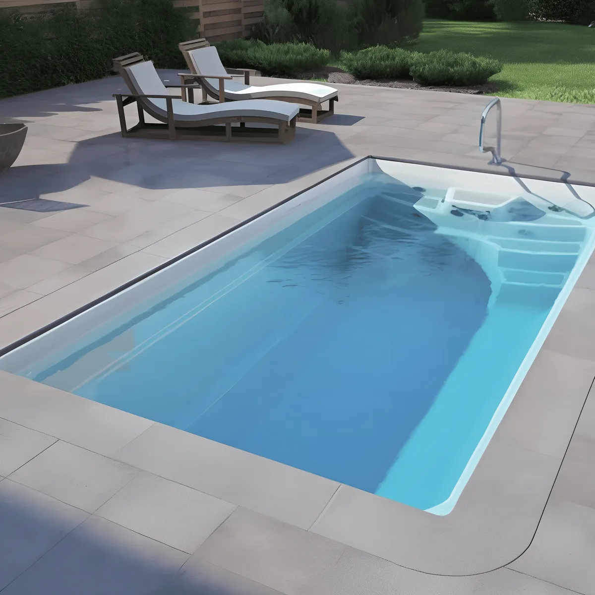 Композитный бассейн Laguna 5 — вид сверху в Великих Луках