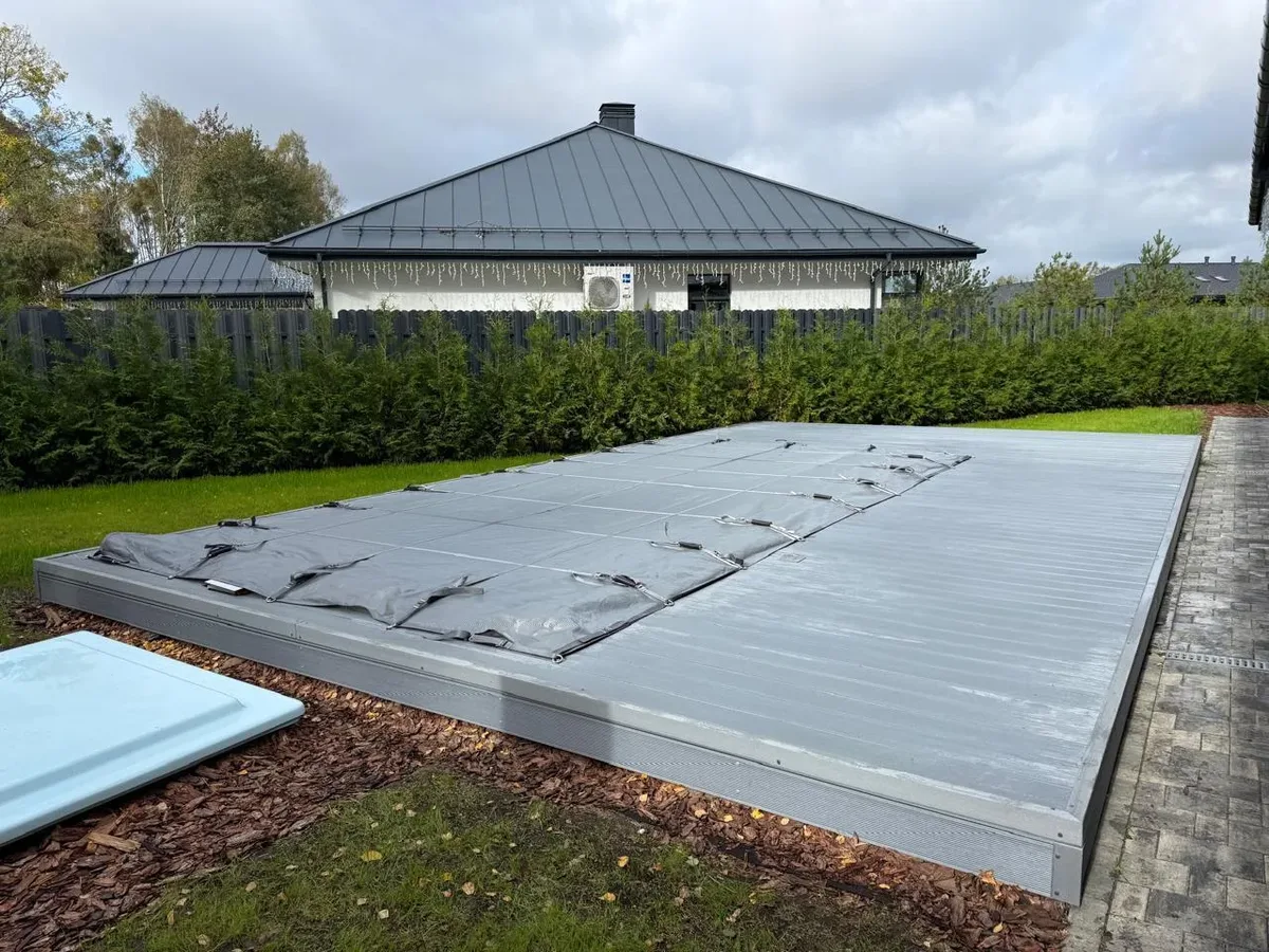 Покрывало Laguna Cover Mesh — установка в Великих Луках