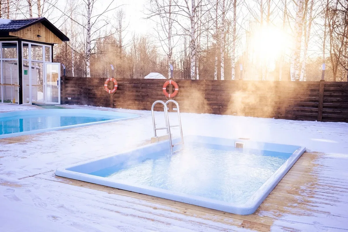 Композитный бассейн Laguna 4 — установка в Великих Луках